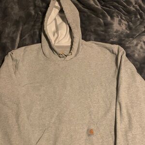 Carhartt Men's Light Gray Hoodie